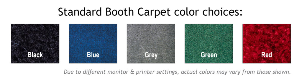 Standard Carpet swatches